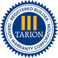 Click to view the Tarion website for more information Tarion Warranty Registered New Home Builder